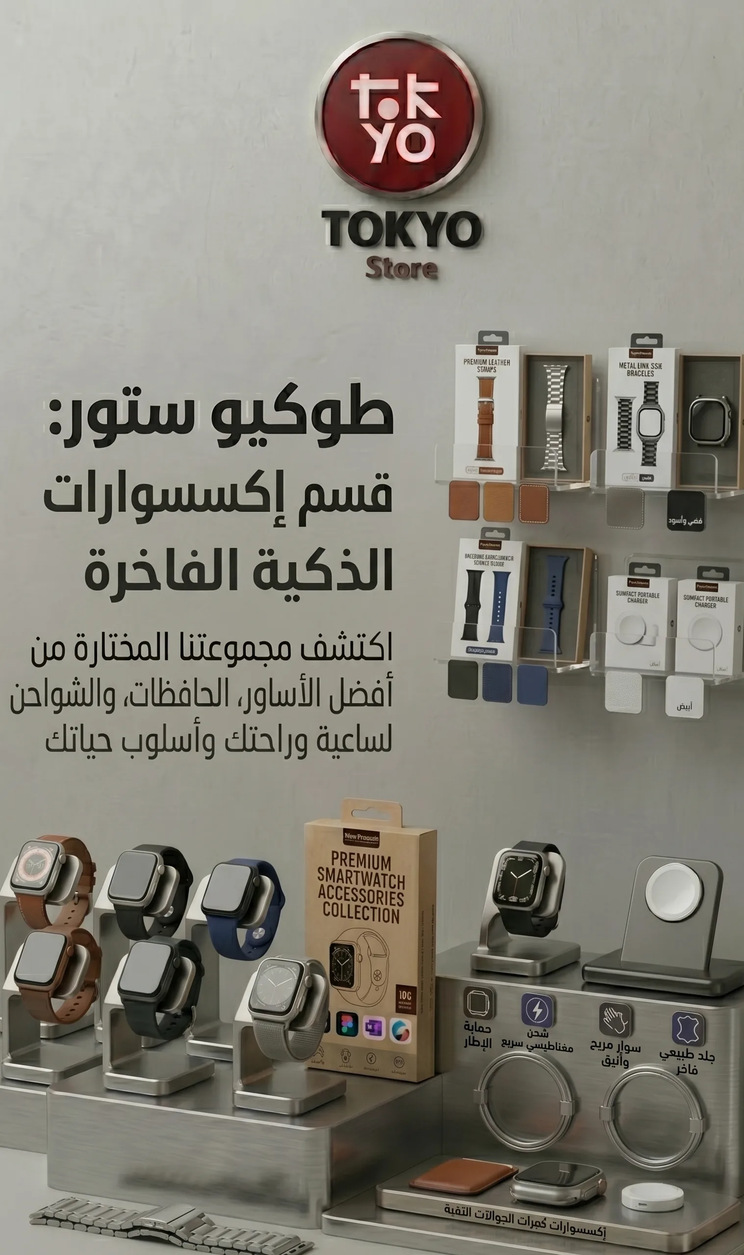 اكسسوارات الساعات